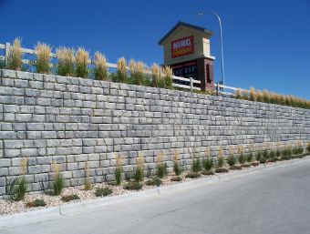 stacked stone wall San Clemente
