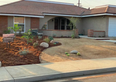 this image shows driveway in San Clemente, California